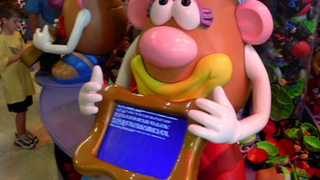 Mrs. Potato Head BSOD Reeks of Disney Magic